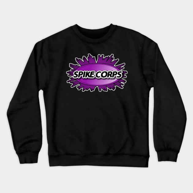 Spike Corps logo Crewneck Sweatshirt by The RetroTinker